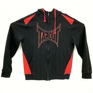 SOLD.  TapOut Full Zip Up Hoodie Jacket MMA UFC LG